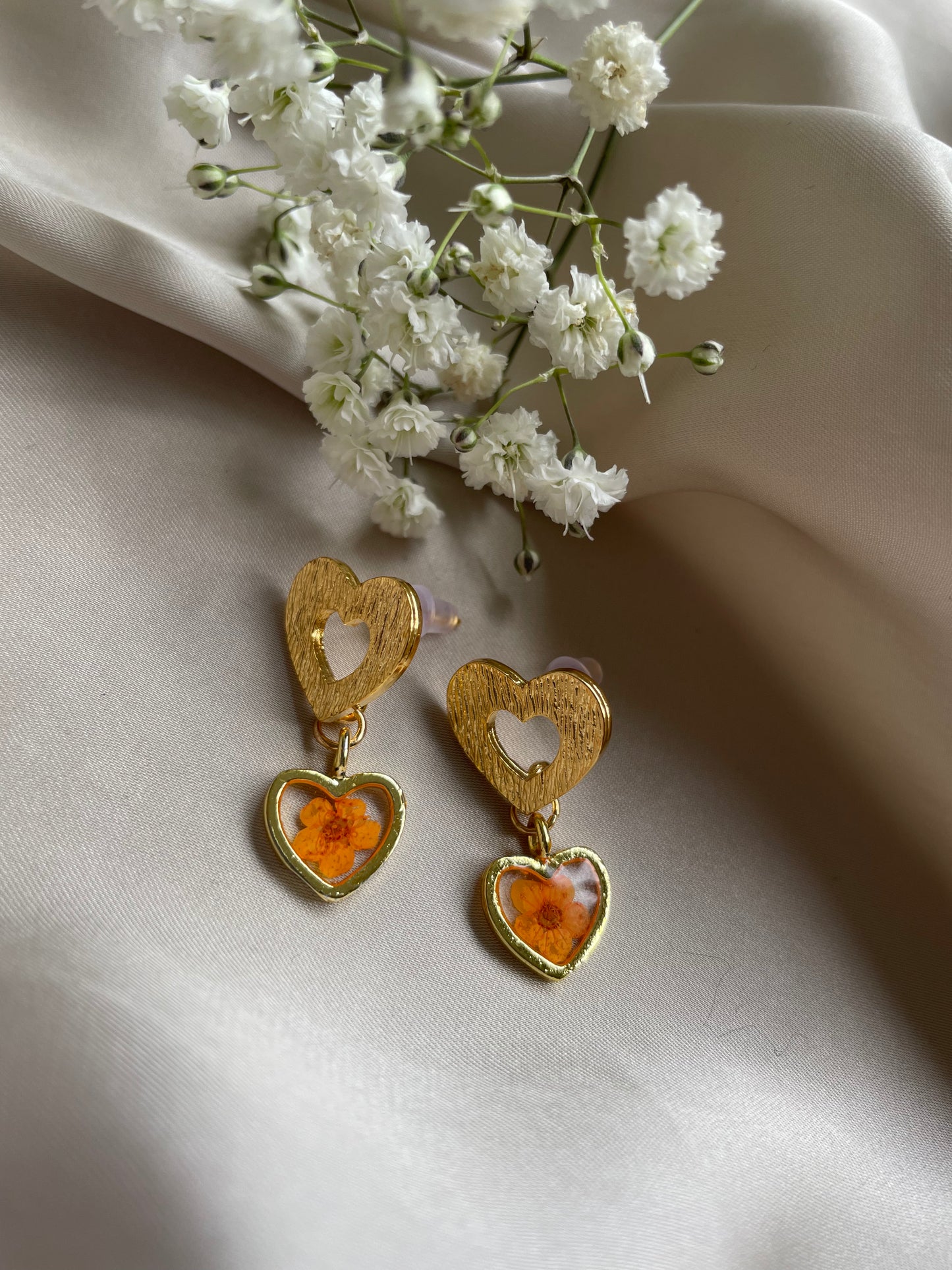 Heart earrings