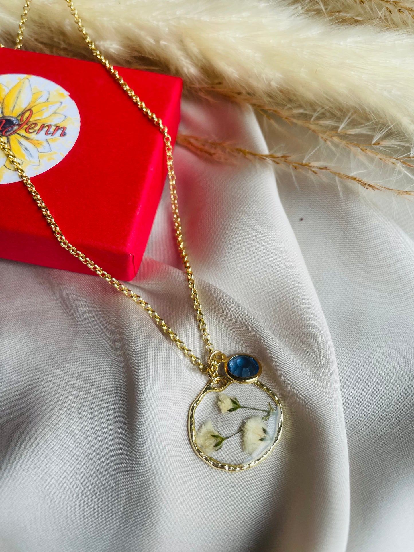 Sapphire necklace