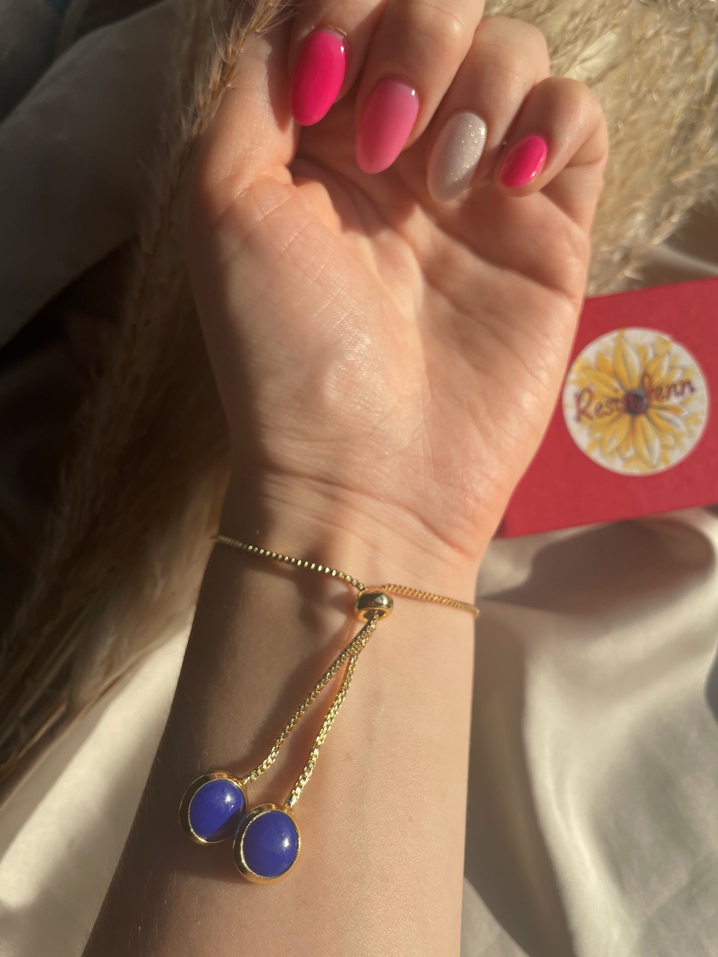 Gemstone bracelet