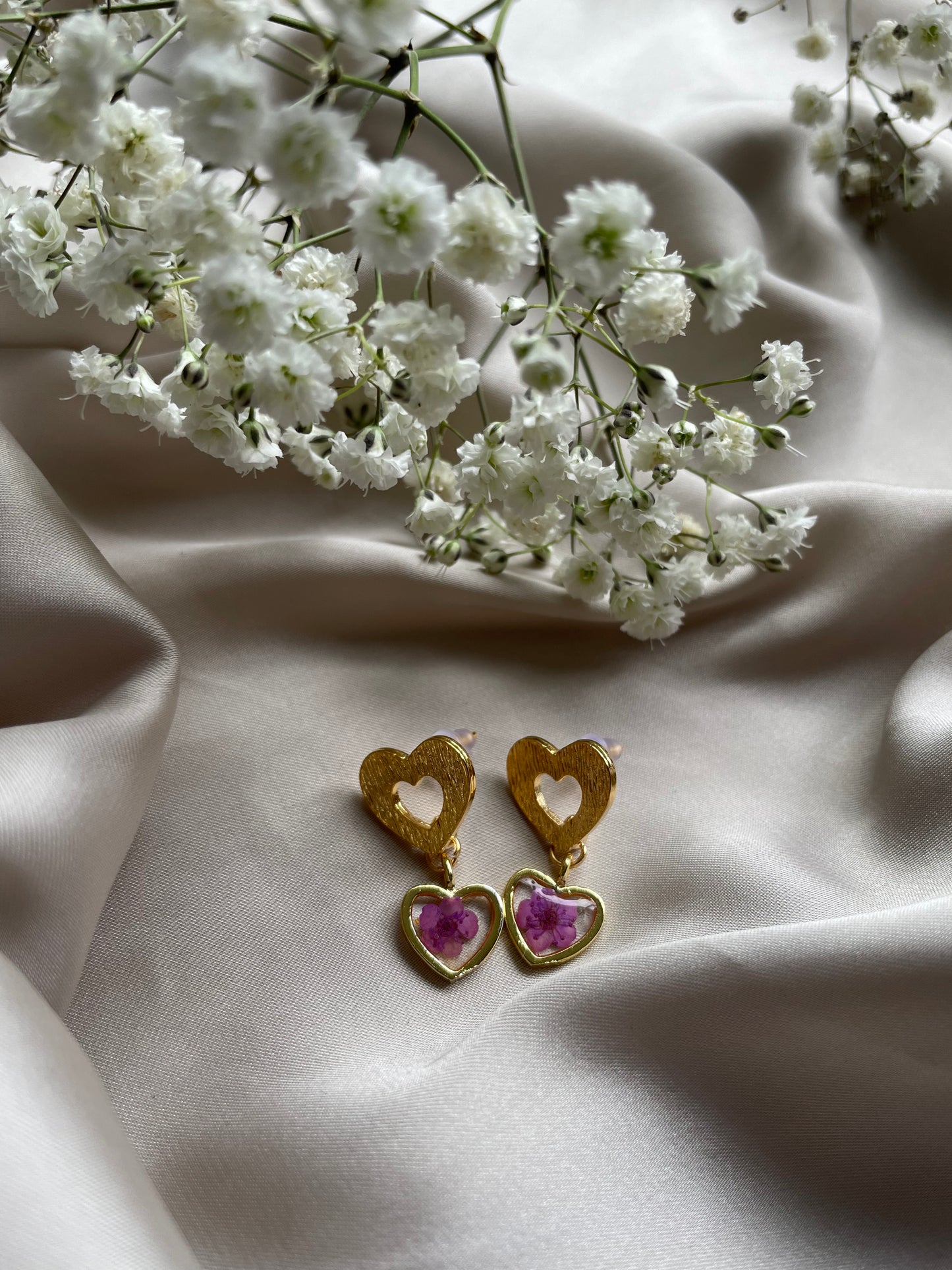 Heart earrings