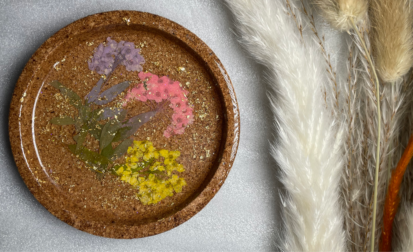 Mixed Flower Floral Coaster