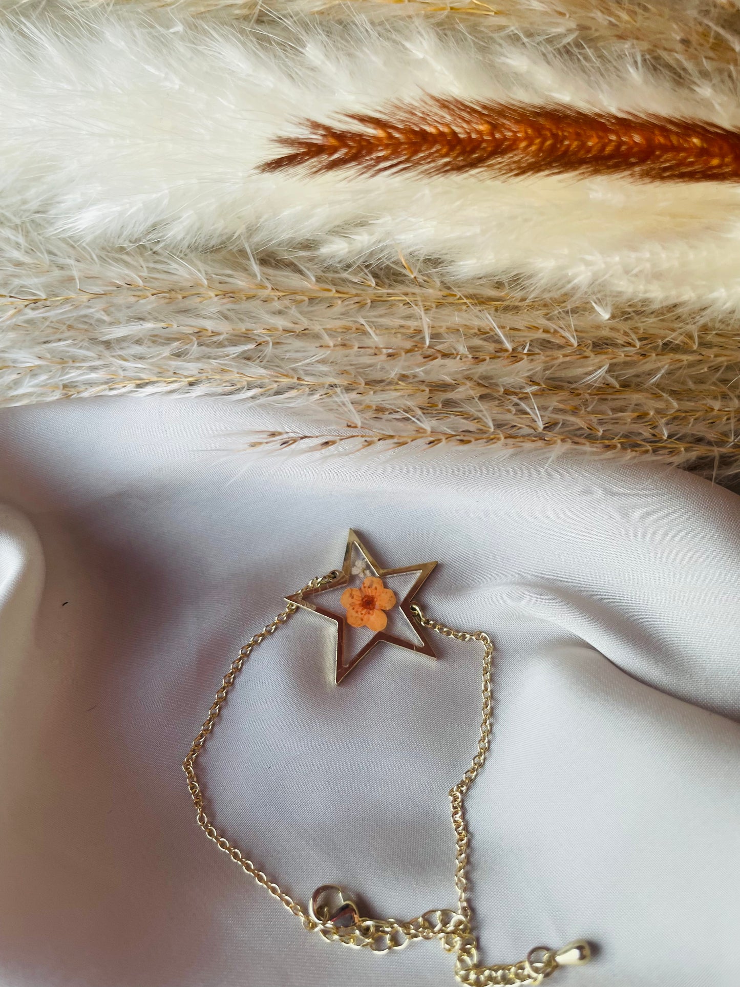 Blossom flower star bracelet