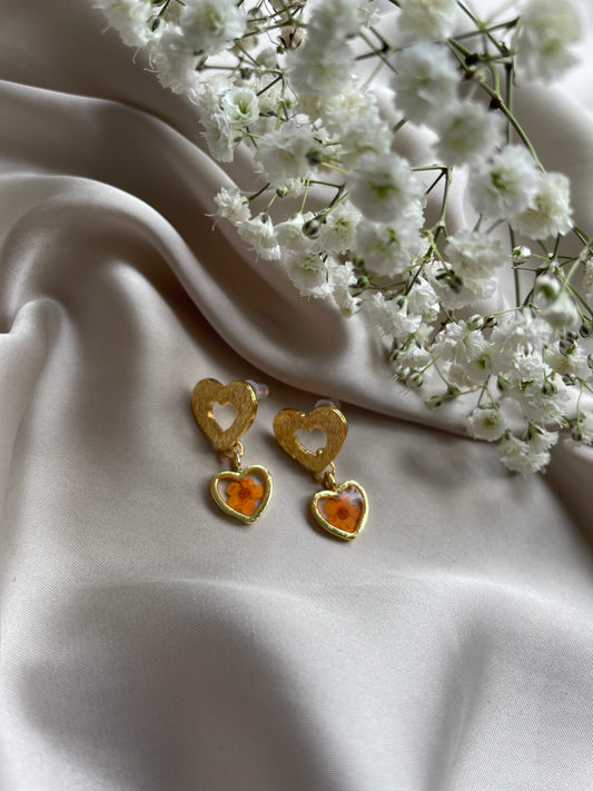 Heart earrings