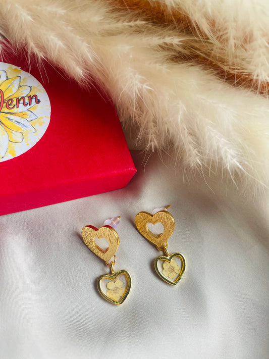 Heart earrings